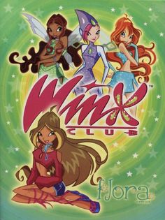 the dvd cover for winx club