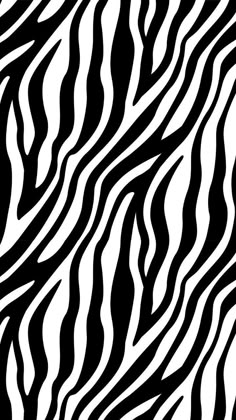 an abstract black and white zebra stripe pattern