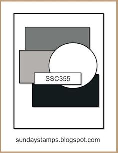 a white and black square with the word ssc355 in it's center