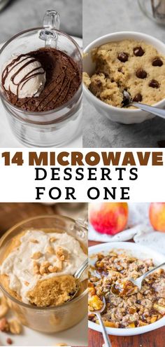 Desserts For One, Easy Microwave Desserts, Microwave Desserts, Mug Dessert Recipes, Different Desserts, Microwave Mug Recipes, Easy Microwave Recipes, Microwave Dessert, Fast Desserts