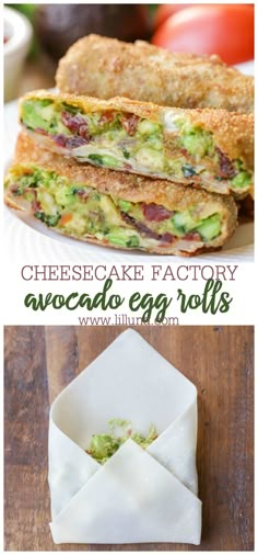 cheesecake factory avocado egg rolls recipe