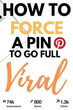 a poster with the words how to force a pin to go full virtual on it