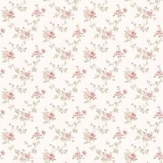 sample floral trail red ivory wallpaper from the miniatures 2 collection by galerie wallcoverings 1 Rose Trellis, Trail Design, English Country Garden, Polka Dots Wallpaper, Dots Wallpaper, W Wallpaper, Trellis Design, Vine Design, Wallpaper Direct