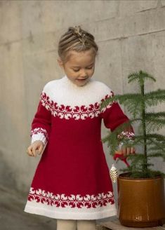 Baby Pinafore Dress, Crochet Baby Poncho, Girls Knitted Dress, Knit Baby Dress, Fair Isles, Viking Designs, Baby Knitwear, Baby Cardigan Knitting Pattern