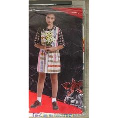 This Is A Stranger Things Eleven Child Dress Costume By Amscan. It Is A Complete Outfit Made Of Polyester Material With Elastic/Stretch Features. The Costume Is Multi-Colored And Is Designed For Girls In Size Medium (8-10). Please See Photos Of The Listed Item. Photos Are Of The Actual Item. Any Flaws Or Defects Will Be Photographed. I’m Open To Offers And Bundles Just Let Me Know Before Hand If You Want A Bundle So I Can Make A New Listing For You. I Ship With Care. Stranger Things Eleven, Child Dress, Eleven Stranger Things, Halloween News, Dress Costume, Complete Outfits, Costume Dress, Kids Costumes, Kids Dress