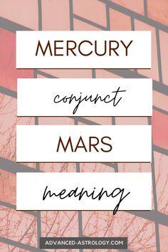 mercury conjunct mars natal Mars Astrology, Natal Chart Astrology, Planet Sun, Gemini Rising, Strong Energy, Astrology Planets, Signs Compatibility, Compatible Zodiac Signs, Mental Energy