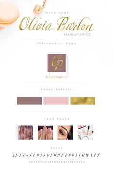 a website page with gold lettering and photos