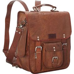 Free 2-day shipping. Buy Sharo Genuine Leather Long Three-in-One Backpack/Brief/Messenger Bag at Walmart.com Dark Academia Bag, Classic Leather Bag, Brown Backpacks, Business Backpack, Brown Leather Bag, Leather Conditioner, Genuine Leather Bags, Classic Leather, Laptop Backpack