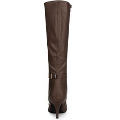 These knee-high boots set on a lofty stiletto heel serve as an impeccable standby style and allow the toes to move comfortably. Perfect for pairing with skirts, jeans, etc. to create a look that's all yours. With a simple but pointed-toe design, the red knee-high-heeled boots will be your choice for party, wedding, date, or casual work wear. Heel Knee High Boots, Casual Work Wear, High Heel Boots Knee, Closed Toe Shoes, Toe Designs, Favorite Dress, Work Casual, Stiletto Heel, Knee High Boots