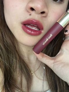 Rare Beauty Affection, Rare Beauty Lip Oil Affection, Rare Beauty Lip, Rare Beauty By Selena Gomez, Tinted Lip Oil, Ethereal Makeup, Dope Makeup