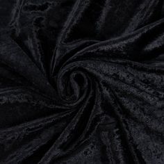 the black velvet fabric is very soft