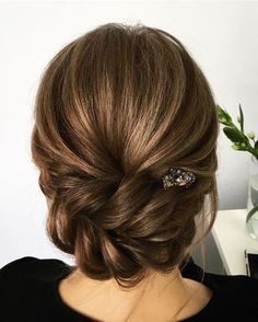 Quick Buns, Wedding Hair Trends, Wedding Hairstyles For Medium Hair, Wedding Hairstyles Bridesmaid, Evening Hairstyles, Graduation Hairstyles, Best Wedding Hairstyles, Hair 2018