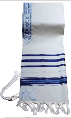 100% extra virgin wool tallit featuring pretty lurex stripes and a matching neckband (atarah) sewn on to the collar, as well as matching corners on all four corners of the tallit. Standard white tzitzis strings are already tied onto the tallit. Please choose different style of string if needed. Standard Ashkenaz Tie is included. Please contact us for Sephardic Tie. Additional fees of $15 will apply for Sephardic Tie. The blessing on the neckband is in Hebrew. Here's the translation in English: B Mermaid Hat, Cashmere Winter Scarf, Men Scarf, Mens Cashmere Scarf, Scarf Bib, Prayer Shawl, Fall Scarves, Warm Scarf, Blanket Scarf