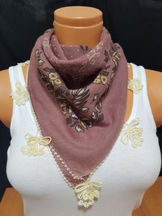 #mothersday#shawl#scarf#cowl#scarves#gift#style#art#crochet#romantic#fashion#scarfhand#accessories#crochetedlıcescarf#woman#forhere#love# Pink Shawl Scarf For Festivals, Bohemian Cotton Headscarf One Size, Brown Casual Shawl Scarves, Pink Bohemian Cotton Scarves, Casual Brown Shawl Scarf, Pink Bohemian Cotton Scarf, Bohemian Cotton Scarves As Gift, Bohemian Shawl For Spring Gift, Pink Bohemian Scarf One Size