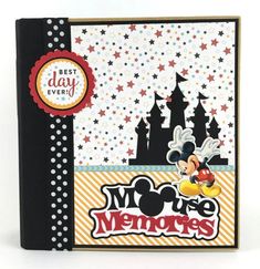 a card with mickey mouse on it