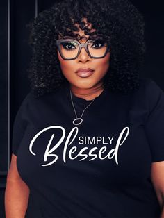 Simply Blessed T-Shirt Gildan Softstyle Shirt 100% Cotton Aggressively Helpful, Mindset Is Everything, Simply Blessed, Pride Tees, Cute Shirt Designs, Cute Shirts, Colorful Shirts, Crew Neck Sweatshirt, Shirt Designs