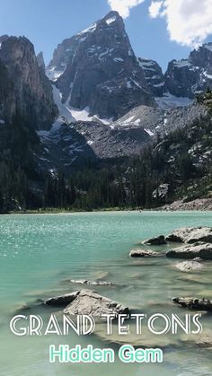 Delta Lake, Wyoming Mountains, Mountains Hiking