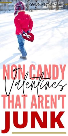 Valentines For School Kids Cute Ideas, Diy Non Candy Valentines For Kids, Kid Valentines For School Non Candy, Non Candy Class Valentines, Class Valentine Ideas No Candy, Valentines Non Candy Ideas, No Sugar Valentines Ideas, Simple Kids Valentines, Valentine Diy Kids Crafts