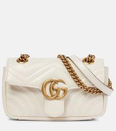 GG Marmont Mini crossbody bag in white - Gucci | Mytheresa Gucci Ad, Gg Marmont Mini Bag, Gucci Gg Marmont Mini, Gg Marmont Mini, Gucci Crossbody, Jamie Campbell, Jamie Campbell Bower, Bags Gucci, Gucci Gg Marmont