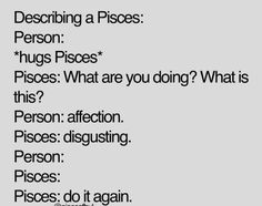 an image of a text description with the words describing a pieces person hugs pieces what are you doing? that is this?