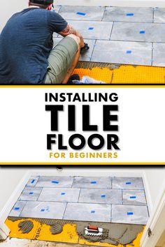 installing tile floor for beginners