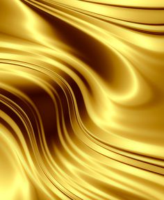 an abstract gold background with wavy lines