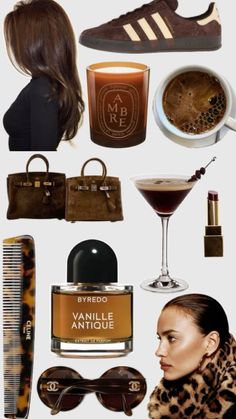 Vision Collage, Golden Brunette, Brunette Aesthetic, Lux Fashion, Chic Clothing Style, Brunette Makeup, Fall Fits, Old Money Aesthetic, Brown Aesthetic