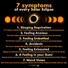 the seven signs of the solar eclipse