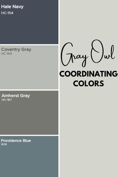 the color scheme for gray and blue is shown in this image, it's all different