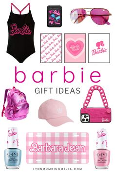 50+ Gifts for Barbie Lovers - The ULTIMATE Pink Wish List! | Lynn Mumbing Mejia Barbie Gift Basket, The Barbie Movie, Barbie Gifts, Lining Up, Barbie Movie, Barbie Dream, Barbie Movies