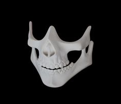 Mask Horror, Skeleton Mask, Horror Mask, Half Skull, Mascaras Halloween, Mask Drawing, Horror Masks, Cosplay Mask, Arte Robot