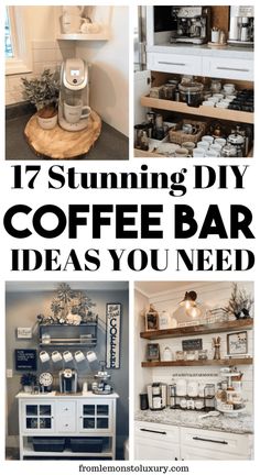 coffee bar ideas you need to try out