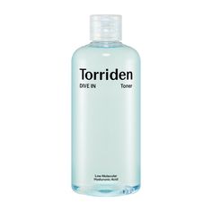 Torriden's bestselling DIVE-IN Low Molecular Hyaluronic Acid Toner is an ultra-hydrating Korean toner designed to plump dull skin with a healthy glow.This watery toner dives deep to nourish your skin's innermost layers, formulated with the brand's signature 5D hyaluronic complex for instant hydration. It also ensures your skin's moisture barrier is well-protected, supported by malachite, which gives the product its iconic blue hue! Combined with panthenol and allantoin to soothe skin sensitivity Torriden Dive In Toner, Yesstyle Products, Skincare Organiser, Realistic Wishlist, Korean Toner, Beauty Wishlist, Korean Skin