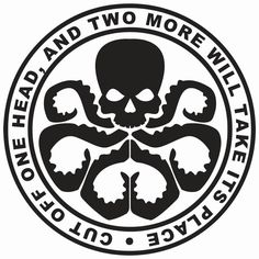 the logo for head and two more will take place in front of an image of a skull