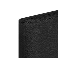 LOUIS VUITTON® - Multiple Wallet - Black Compact Modern Business Wallets, Modern Black Wallets For Business, Modern Black Business Wallets, Travel Wallets In Black Textured Leather, Luxury Black Trifold Wallet For Formal Occasions, Black Textured Leather Travel Wallet, Black Textured Leather Rectangular Wallet, Luxury Black Wallets With Coin Pocket, Luxury Black Wallet With Coin Pocket