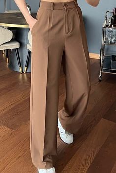 Trouser Formal Women, New Pants Style For Women 2023, Women Trousers Outfits Classy, Formal Pant For Women, Formal Jeans Outfit Women, Formal Pants Women Outfit, Korean Trousers Outfit Women, Formal Pants Outfit Women, Celana Aesthetic