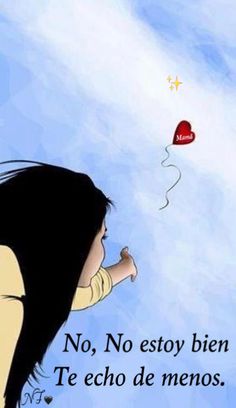 a woman flying a kite in the sky with a heart shaped balloon above her head