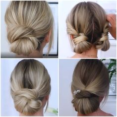 Quick & easy hair tutorials🤩 | tutorial | Quick & easy hair tutorials🤩 | By MetDaan Creative Metdaan Makeup, Simple Updo Tutorial, Easy Hair Tutorials, Mommy Hairstyles, Short Hair Updo Tutorial, Easy Hairstyles For Medium Hair, Easy Updos, Hair Tutorials Easy, Easy Hair