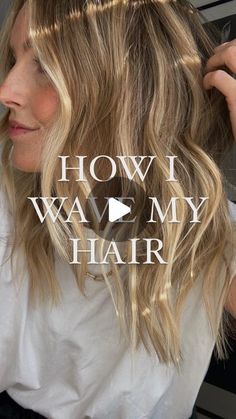 How To Get A Wave In Your Hair, How To Waves Medium Hair, Shoulder Length Waves How To Do, Waves In Hair How To Get, How To Do Beach Waves For Medium Hair, How To Create Beach Waves With Flat Iron, Beach Waves Hair Straightener, How To Wave Shoulder Length Hair