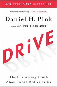 a book cover with the title drive