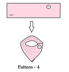 the diagram shows how to make an origami - like object with different shapes and sizes