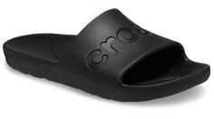 This simple, easy to wear slide offers essential Crocs comfort and style at an amazing price. A sleek upper features the Crocs logo, and a fully molded Croslite™ design makes it lightweight and comfortable. An everyday slide sandal that’s so perfect, you’ll want multiple pairs!  Crocs Slide Details:    Sleek upper featuring Crocs logo   Incredibly light and easy to wear   Fully molded Croslite™ material for signature Crocs comfort Casual Synthetic Slides That Are Fade-resistant, Casual Everyday Slides, Trendy Lightweight Slides, Casual Lightweight Slides, Casual Summer Slides Fade-resistant, Casual Slip-resistant Slides, Casual Solid Color Slip-resistant Slides, Fade-resistant Casual Summer Slides, Casual Open Toe Sandals, Fade-resistant