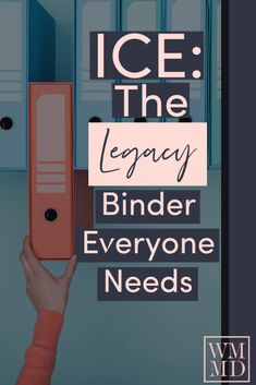 an ice the library binder everyone needs