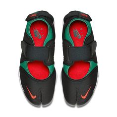 Nike Air Rift Black Forest (2015) 789491-066 Nike Air Rift, Red Nike, Unisex Shoes, Triple Black, Nike Just Do It, Nike Store, Black Forest, Boot Sandals, Mary Jane Sneaker