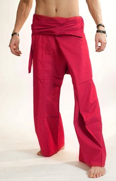 #Fuschia #Extra #Long #Fisherman #Pants. by #Bindidesigns Mens Yoga Clothes, Yoga For Men, Yoga Clothes, Sewing Ideas