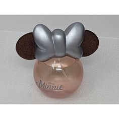 Disney Minnie Mouse Ears Rose Gold Fragrance Parfum Perfume 3.4 oz Disney Style Pink Jewelry Gift, Pink Disney Jewelry For Gift, Disney Perfume, Rose Gold Mickey Ears, Disney Minnie Mouse Jewelry, Disney Minnie Mouse Ears, Minnie Mouse Ears, Mouse Ears, Minnie Mouse