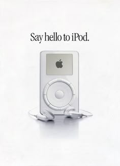 an advertisement for the apple ipod is shown in this advertiser's image