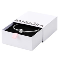 PRICES MAY VARY. Ball Clasp Bangle: Perfect for stacking or creating sleek and minimalist looks; can be adorned with or without charms, making it versatile for all style preferences Compatible with PANDORA Moments: PANDORA Moments is a way to say something about who you are through every charm and bracelet you choose and how you choose to wear it Size & Fit: This bracelet is crafted to fit comfortably on most women's wrists, making it an ideal piece of women's jewelry Sterling Silver Jewelry: Si Pandora Collection, Pandora Heart, Sterling Bracelets, Bangle Bracelets With Charms, Jewelry Sterling Silver, Broken Chain, Charm Bangle, Pandora Bracelet, Say Something