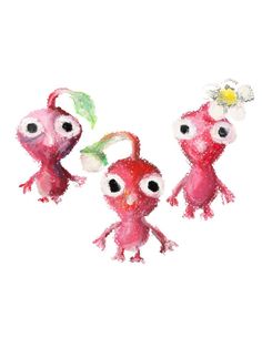 Pink Pikmin - Print Silly Widgets, Red Pikmin, Ideas For Your Sketchbook, Sketchbook Aesthetic, Sketchbook Cover, Sticker Template, Pixel Pattern, Mushroom Art, Art Trends