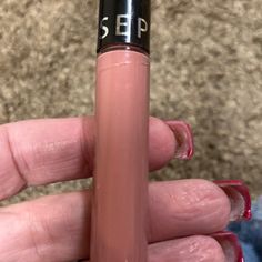 Sephora Cream Lip Stain In Color 119 A Dusty Rose Color Sephora Cream Lip Stain, Sephora Cream Lip, Glossier Balm Dotcom, Makeup Sephora, Cream Lip Stain, Lip Gloss Balm, Tinted Lip Gloss, Sephora Favorites, Orange Lips